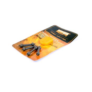 DOWNFORCE HELI - CHOD  RUBBER & BEADS X-SMALL /4 BUC SILT