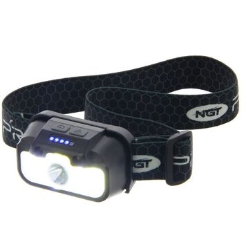 LANTERNA DE CAP NGT PROFILER HEADLIGHT REINCARCABILE CU USB - 330 LUMEN
