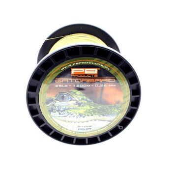 PB GATORBRAID  2-TONE  25LB-1200 M,0.26MM