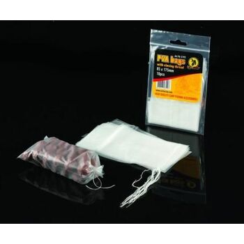 PUNGI SOLUBILE PVA BAG EXTRA CARP  85 x175 MM / 10 BUC , INCHIDERE CU SNUR 