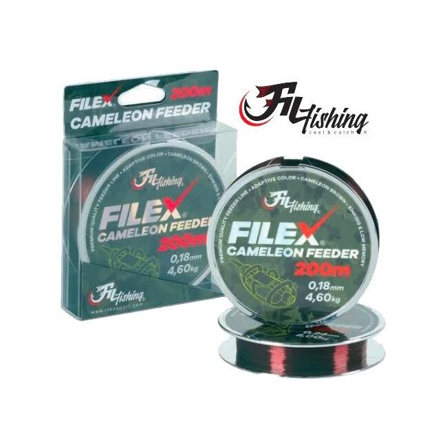 MONOFILAMENT SINKING FILEX  CAMELEON FEEDER  0.16MM / 4.00KG/200M