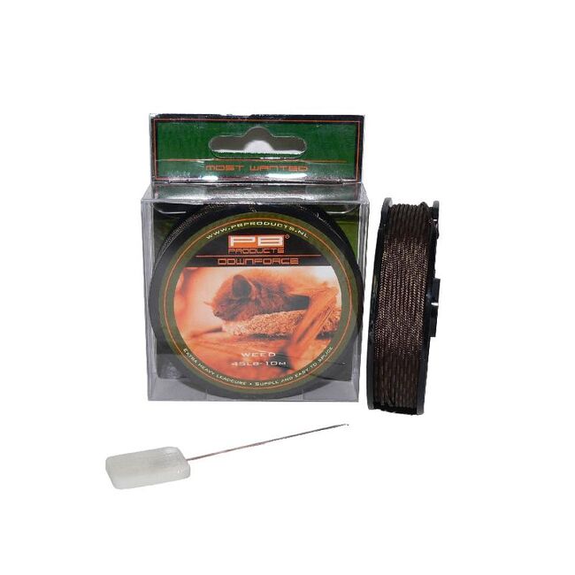 PB DOWNFORCE LEADCORE WEED 45LB-10M