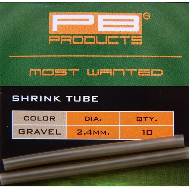 PB SHRINK TUBE GRAVEL  2.4MM