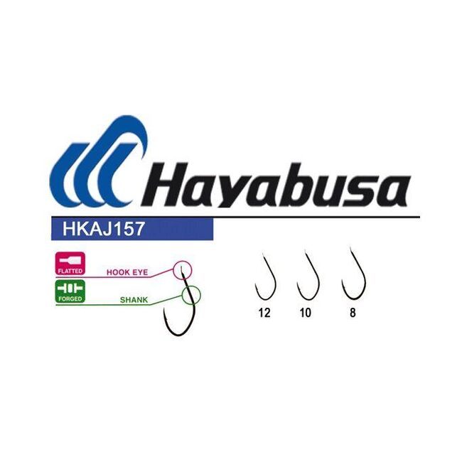 Carlige Hayabusa H.KAJ157 nr: 12/10Buc/Plic