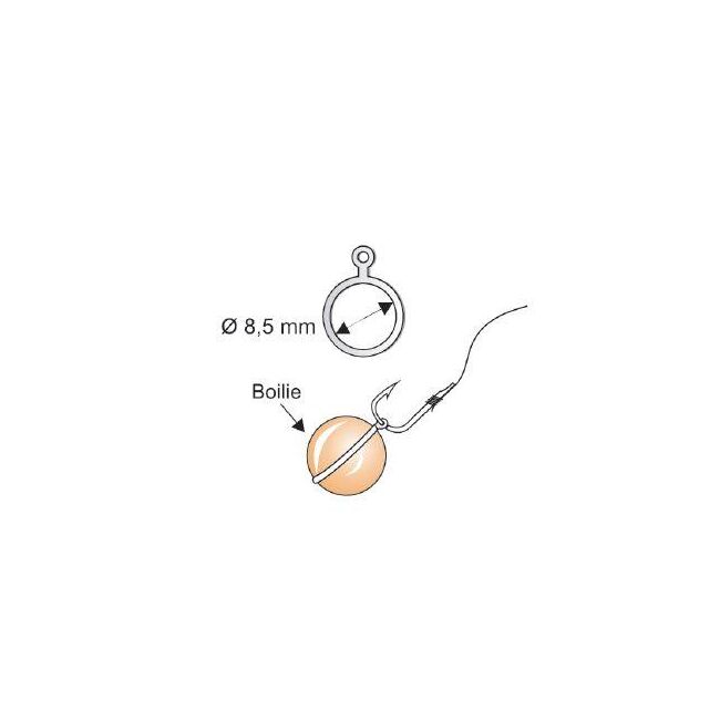 EXTRA  CARP ELASTIC PELLETE 8.5mm/18 Buc/Plic