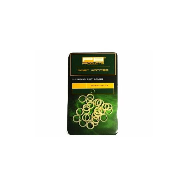 PB PRODUCTS EXTRA STONG BAIT BANDS 25Buc/Plic