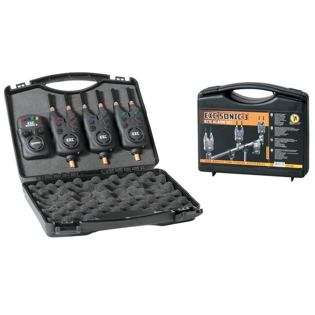 SET AVERTIZOR EXTRA CARP SONIC 3+1 CU SNAG BAR 