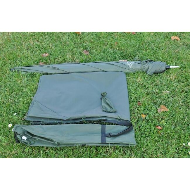 UMBRELA CU ADAPOST MIVARDI  GREEN PVC 2.50 m
