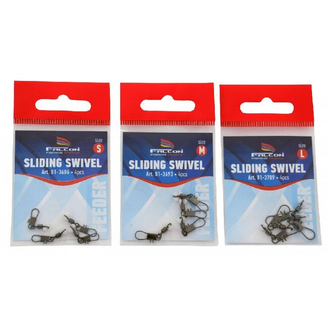 AGRAFA CULISANTA PTFE FALCON SLIDING SWIVEL, L- 4BUC/PLIC