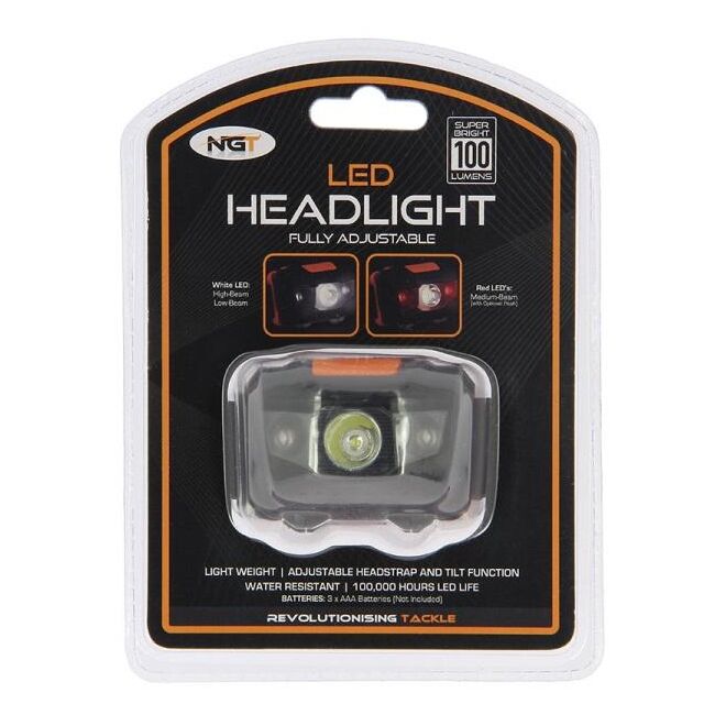 LANTERNA DE CAP NGT 100 LUMEN
