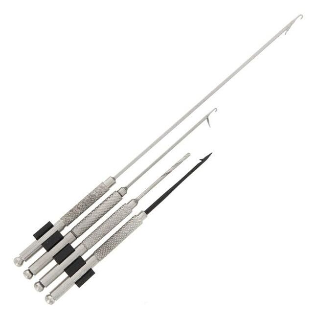 NGT BAITING NEEDLE SET - SET CROSETA 4 BUC/BLISTER