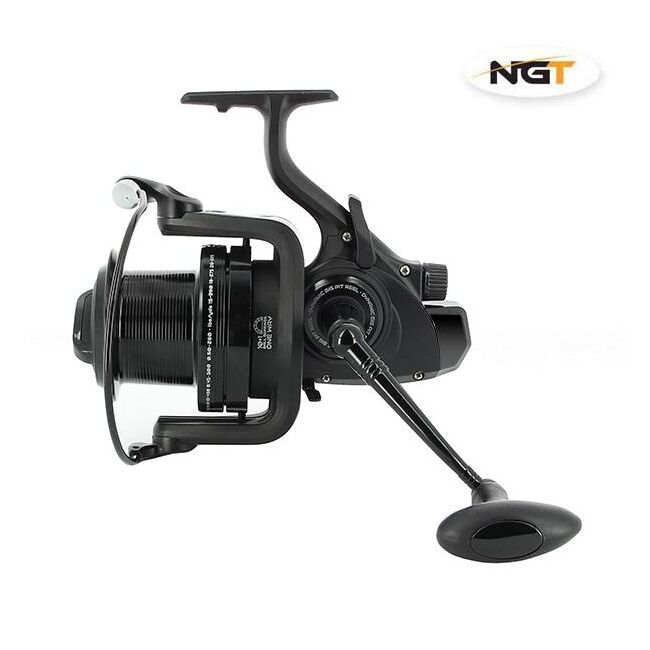 NGT MULINETA DYNAMIC CU BAITRUNNER  BIG PIT 9000 10+1 RULMENTI