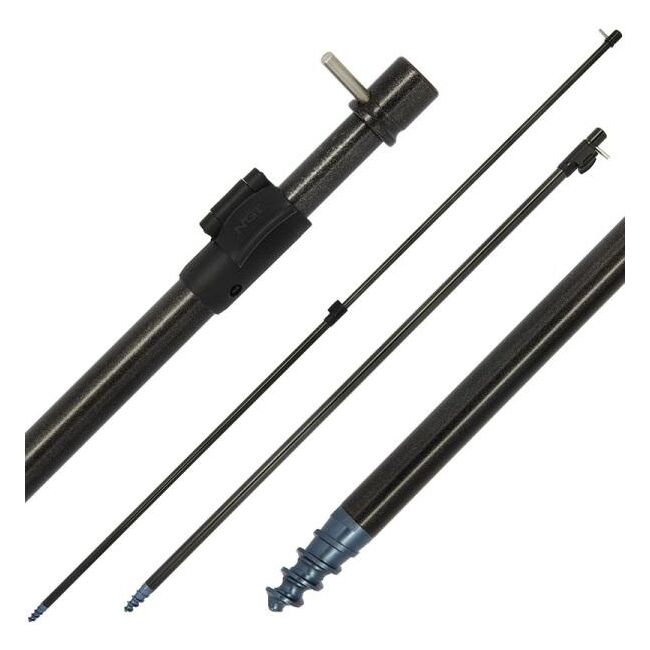 NGT-STORM POLE-TELESCOPIC 100-190 CM QIUCK  LOCK WITH BAR