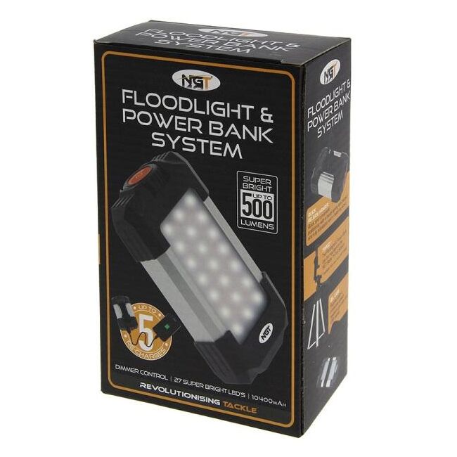 BATERIE EXTERNA NGT POWERBANK10400mAh MULTIFUNCIONAL 21+6 LED