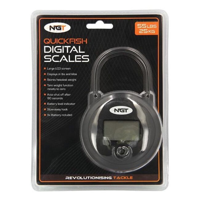 CANTAR DIGITAL NGT QUICKFISH  25 KG/55LB