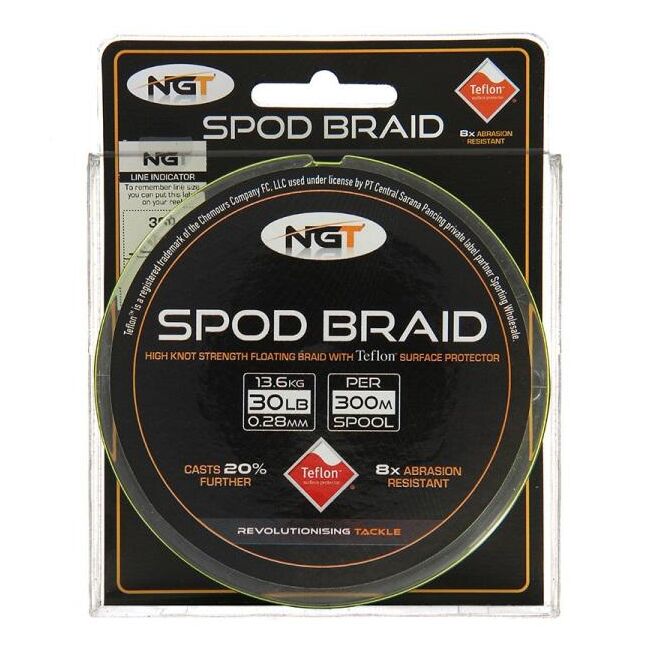 FIR TEXTIL NGT SPOD SI MARKER  0.28MM/13.60KG/300M