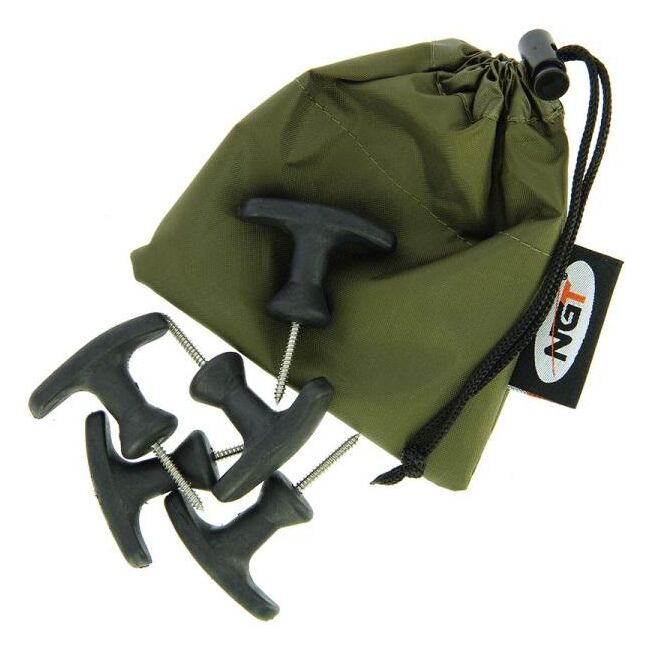 NGT PLATFORM  BIVVY  PEGS 10 BUC / SET