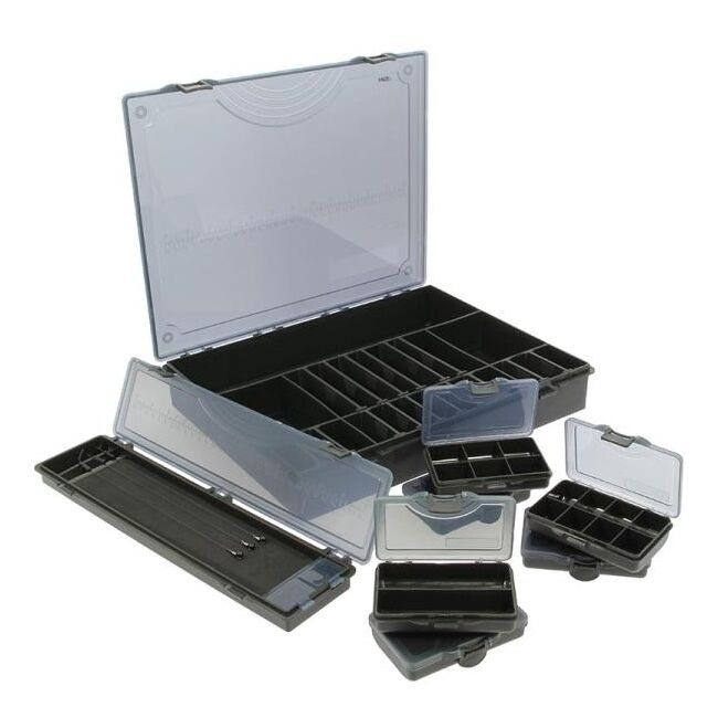 CUTIE NGT TACKLE BOX SYSTEM 7+1 BLACK