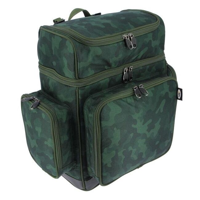 RUCSAC NGT XPR DAPPLE CAMO CU MULTICOMPARTIMENTE 50.5 L