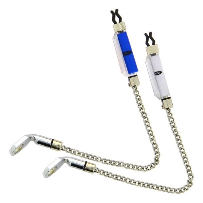 SET NGT 2 AVERTIZORI VX2 CU BATERIE + 2 SWINGERI CU LANT  IN BLISTER