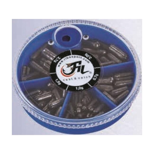 SET PLUMBI DESPICATI FILFISHING,STYL  Ă=70MM - L, 5 COMPARTIMENTE, 0.70-3.00G