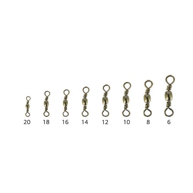 VARTEJE EXTRA CARP BARREL SWIVEL NR 12 / 10 BUC/PLIC/13 KG