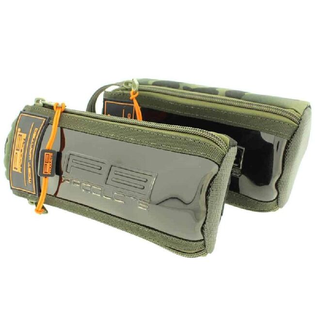 BORSETA  CU FERMOAR DUBLU PENTRU ROLELE  CU MONTURI SI LEADERI PB PRODUCTS DUBLE ZIPPER TUBE POUCH  