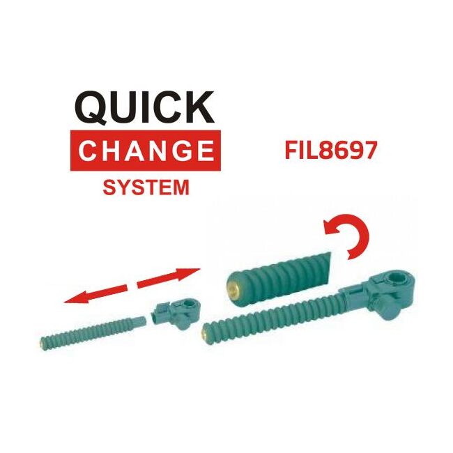 BRAT FILFISHING SUPORT JUVELNIC EVA CU QUICK CHANGE  SYSTEM 24 CM