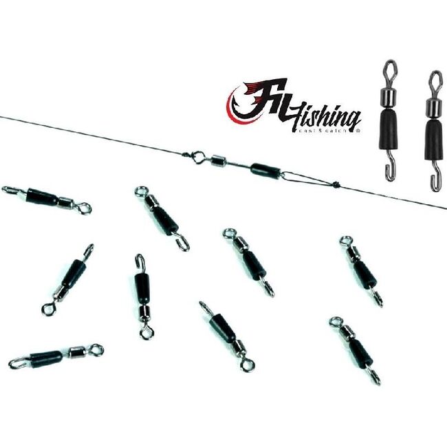 FILFISHING FEEDER QUICK CHANGE SWIVEL   M /10 BUC / PLIC