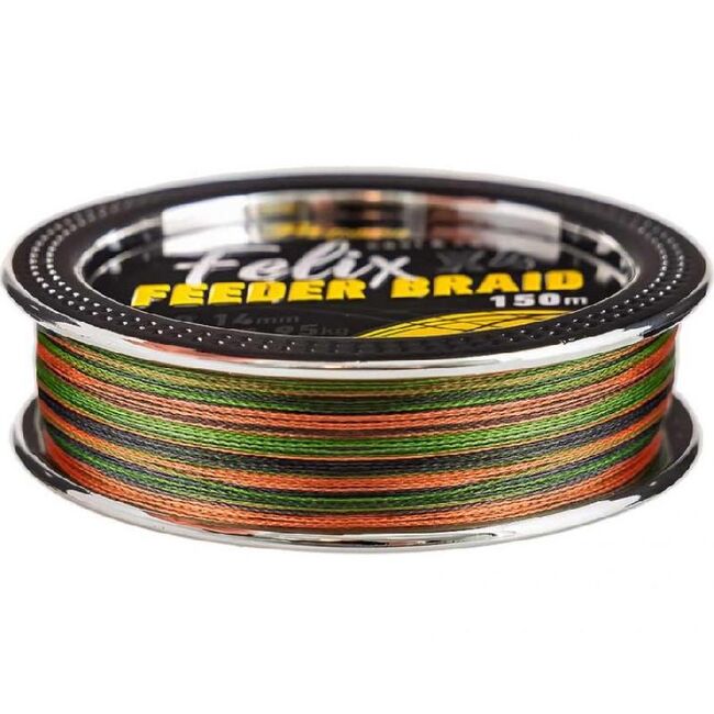 FIR TEXTIL  FILFISHING FELIX FEEDER BRAID  0.12 MM / 6.70 KG
