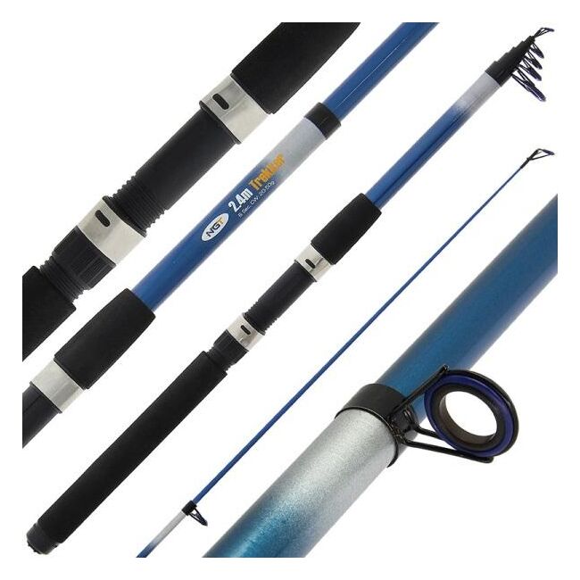 LANSETA  TELESCOPICA  ANGLING  PURSUITS TREKKER 2.40 M 10-30 GR