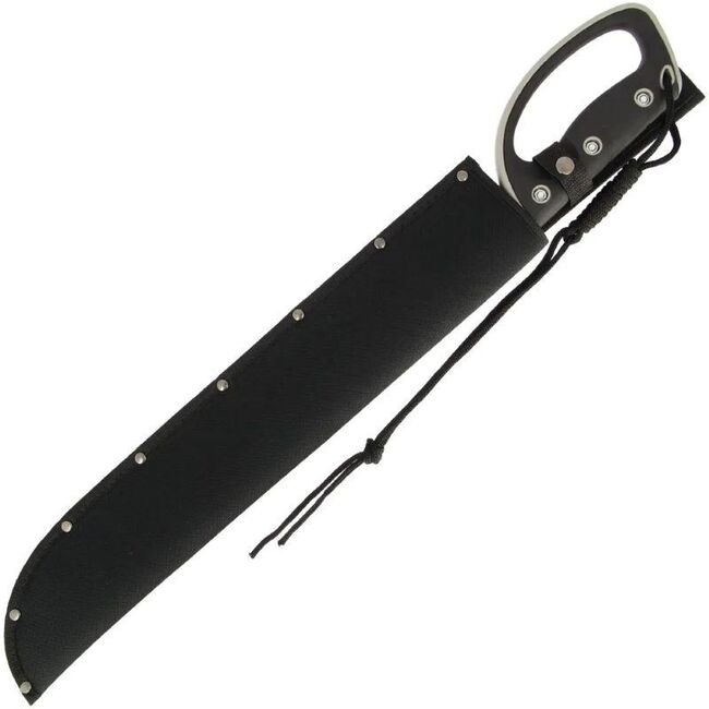 MACHETA 123 CU MANER CAUCIUCAT + HUSA  60.9 CM