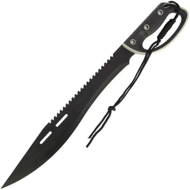 MACHETA 123 CU MANER CAUCIUCAT + HUSA  60.9 CM
