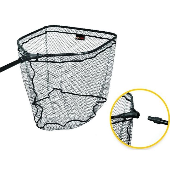 MINCIOG  EXTRA CARP CU RAMA RIGIDA  70 X 60 SI CU PLASA CAUCIUCATA  + MANER 1.20 M