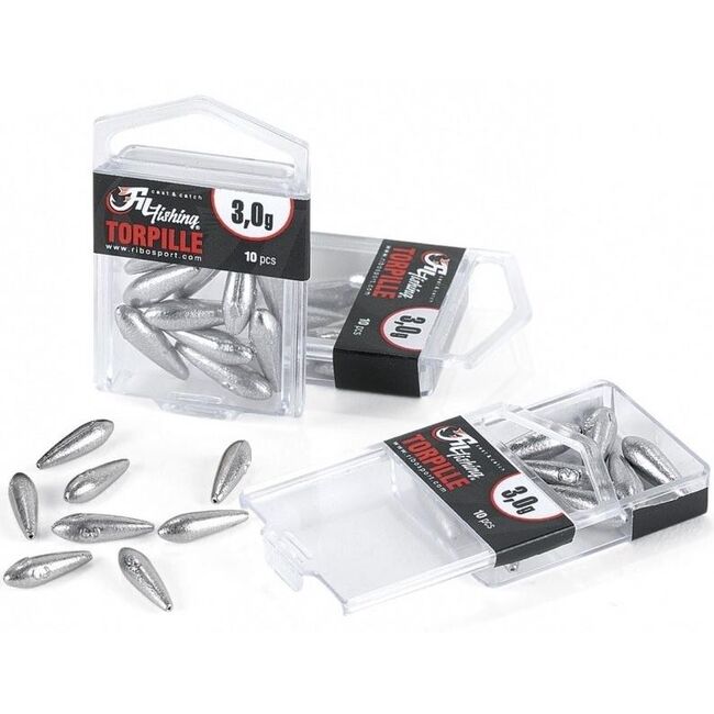PLUMBI  TORPILE CULISANTI FILFISHING 1.00GR / 10 BUC / PLIC