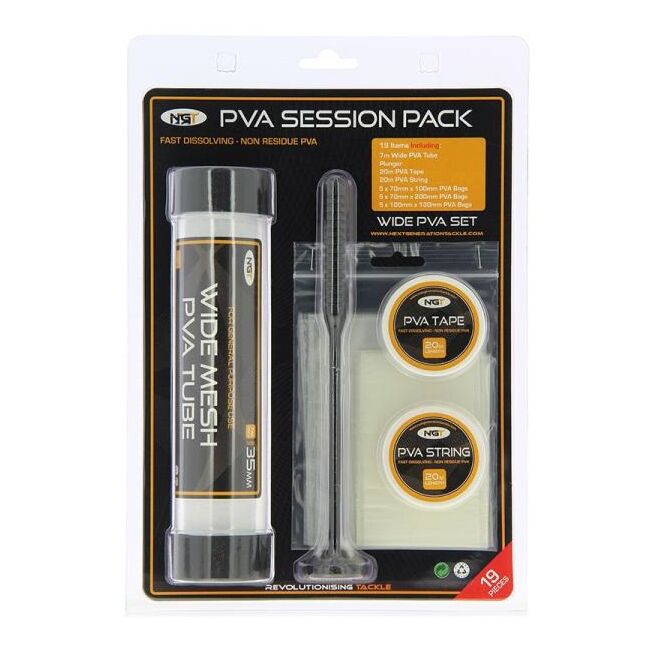 SET NGT PVA SESSION PACK  19 BUC / BLISTER