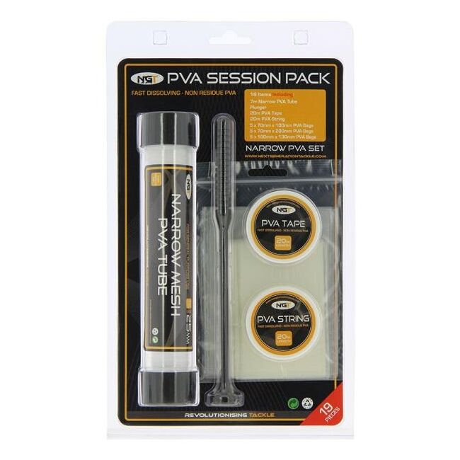 SET NGT PVA SESSION PACK  19 BUC / BLISTER