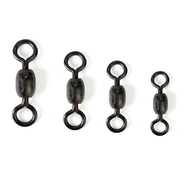 VARTEJ  SOMN FILFISHING CRANE  SWIVEL BLACK  NR 3/0 / 5 BUC / PLIC / 100 KG