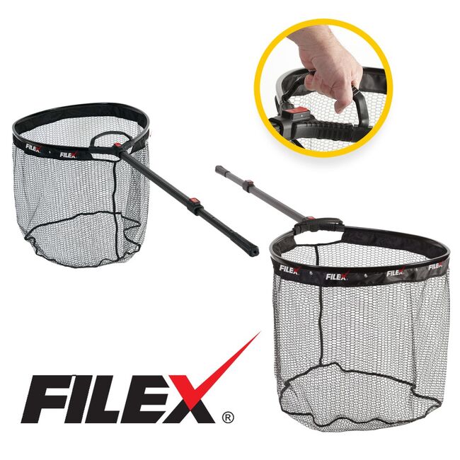 MINCIOG FILEX POWER - ROBUST CU PLASA CAUCIUCATA  65x55x55,MANER 95-145CM