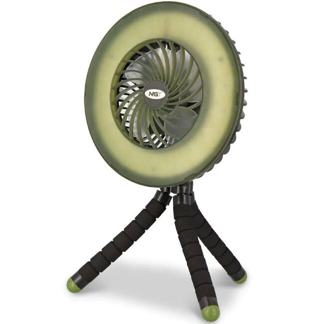 VENTILATOR + LANTERNA NGT DYNAMIC FAN + LIGHT CU INCARCARE PRIN USB