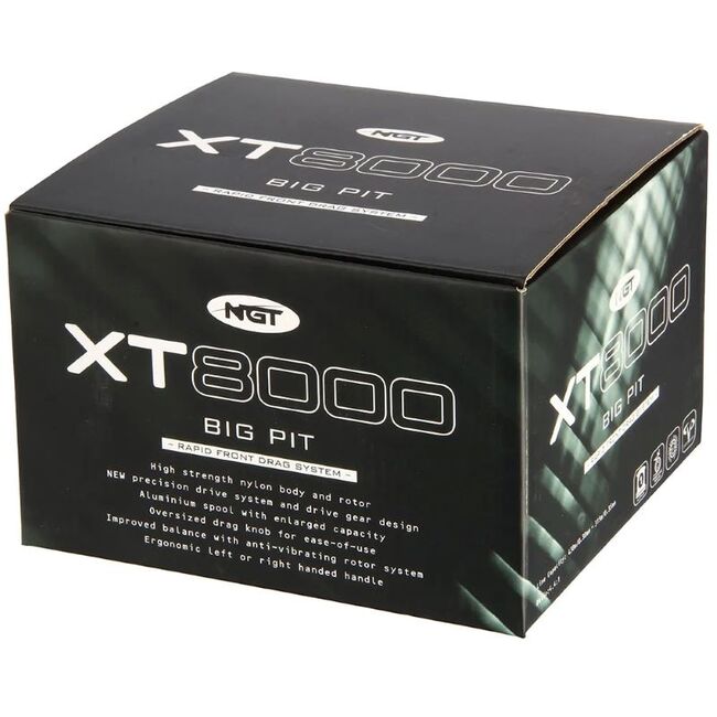 MULINETA NGT BIG PIT XTB-8000 QUICK DRAG REEL CU 6 RULMENTI