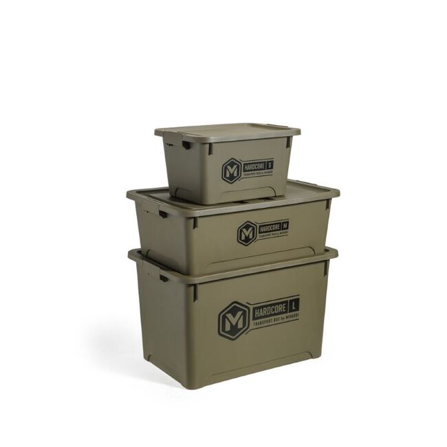 CUTIE DE TRANSPORT MIVARDI HARDCORE CU CAPAC  S  40x30x20 CM / 16 L
