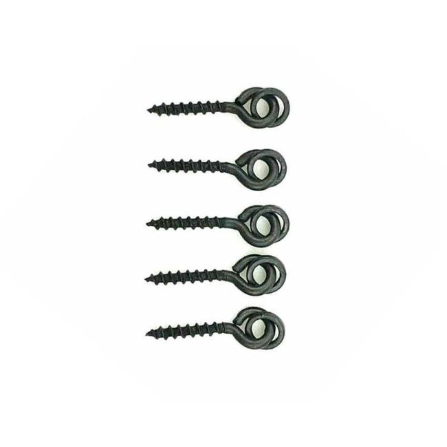 PB ROUND RING BAIT SCREW 12MM / 10BUC / PLIC