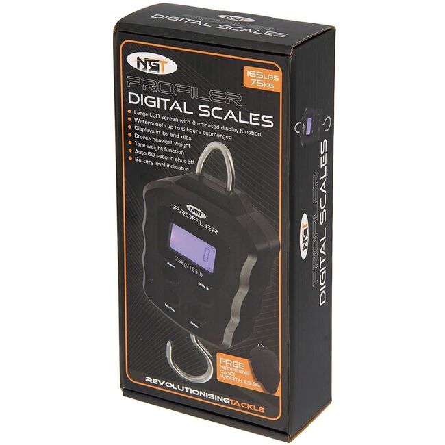 CANTAR DIGITAL NGT PROFILER SCALES 75KG CU HUSA DE NEOPREN