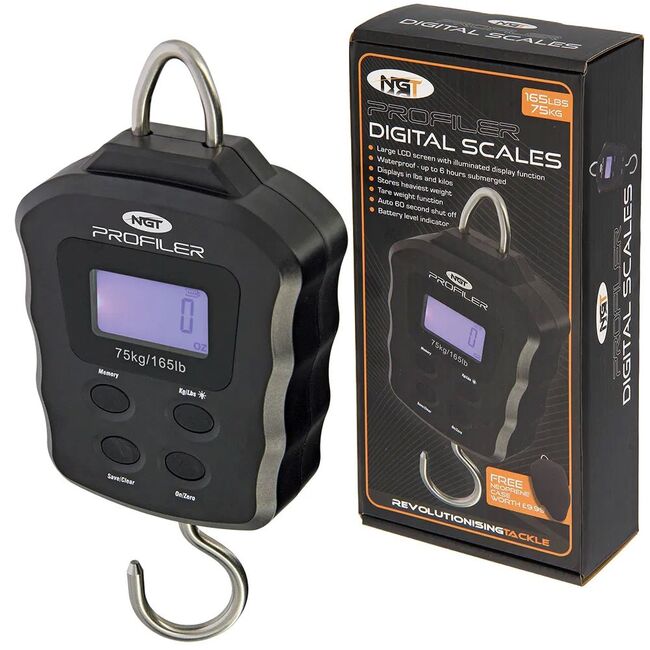 CANTAR DIGITAL NGT PROFILER SCALES 75KG CU HUSA DE NEOPREN